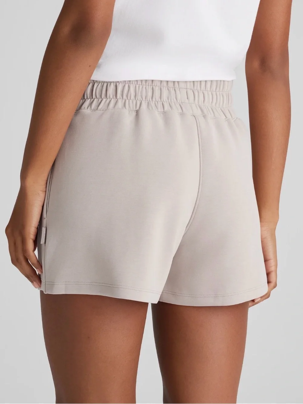 NWT Tommy John Women's Luxe Traveler Knit Short ashes of roses Sz S